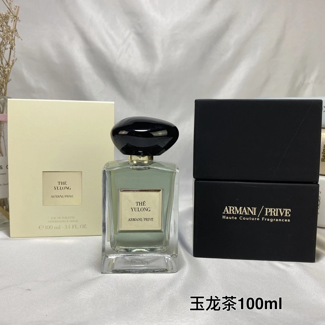 Giorgio Armani Multiple fragrance models shown — Jade Dragon Tea 100ml