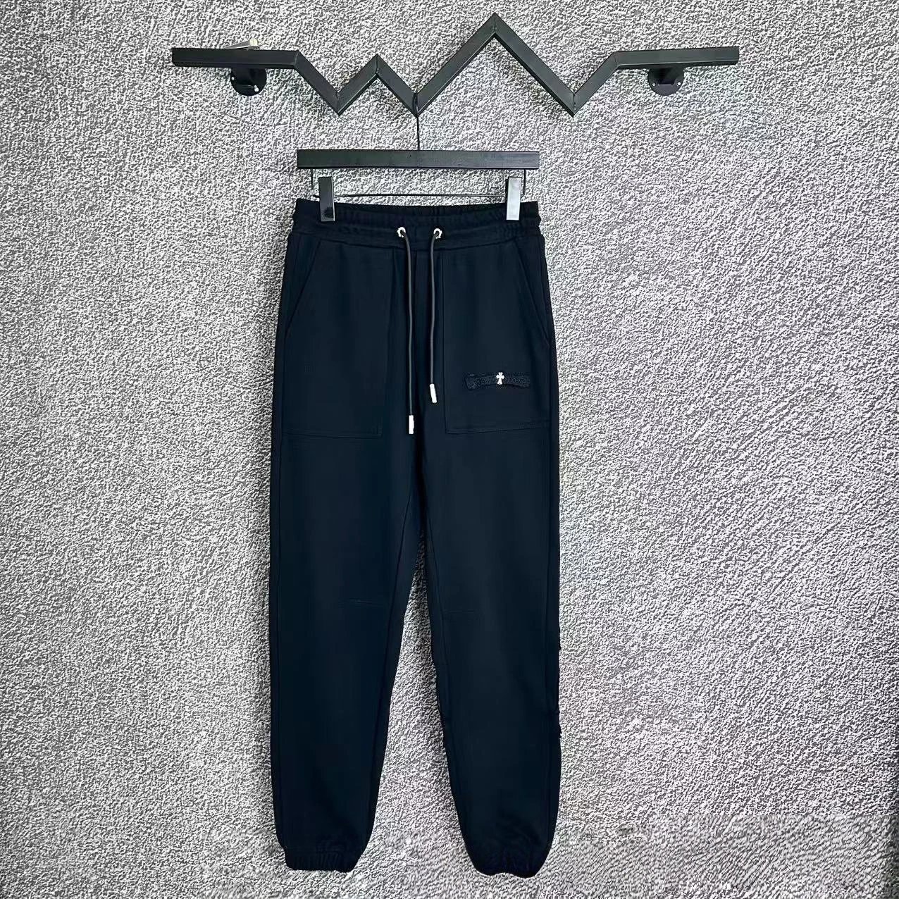 Chrome Hearts Trousers Drawstring Sweatpants with Cross Motifs — B801