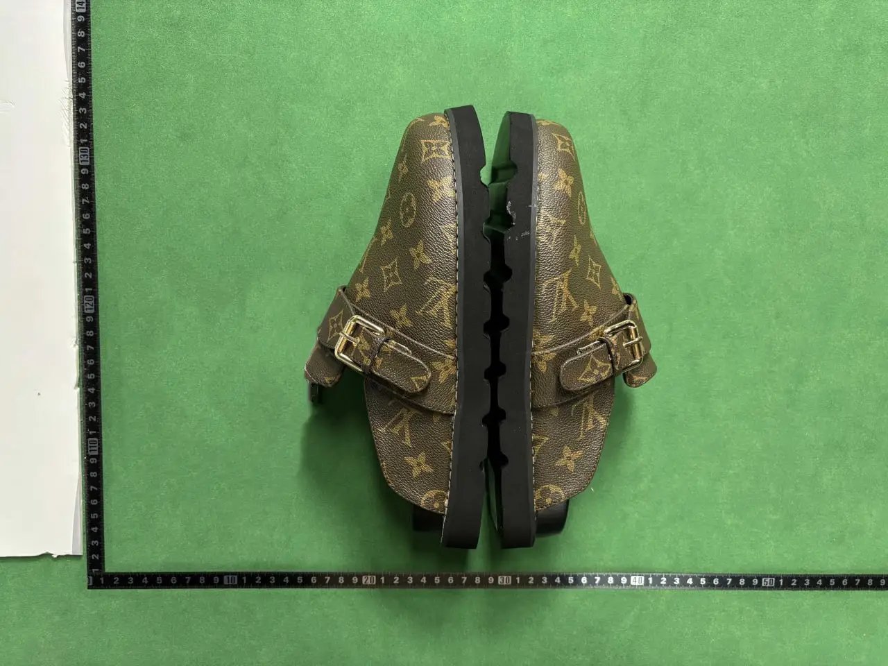 Louis Vuitton Monogram Puffer Slide Black Slippers - 25