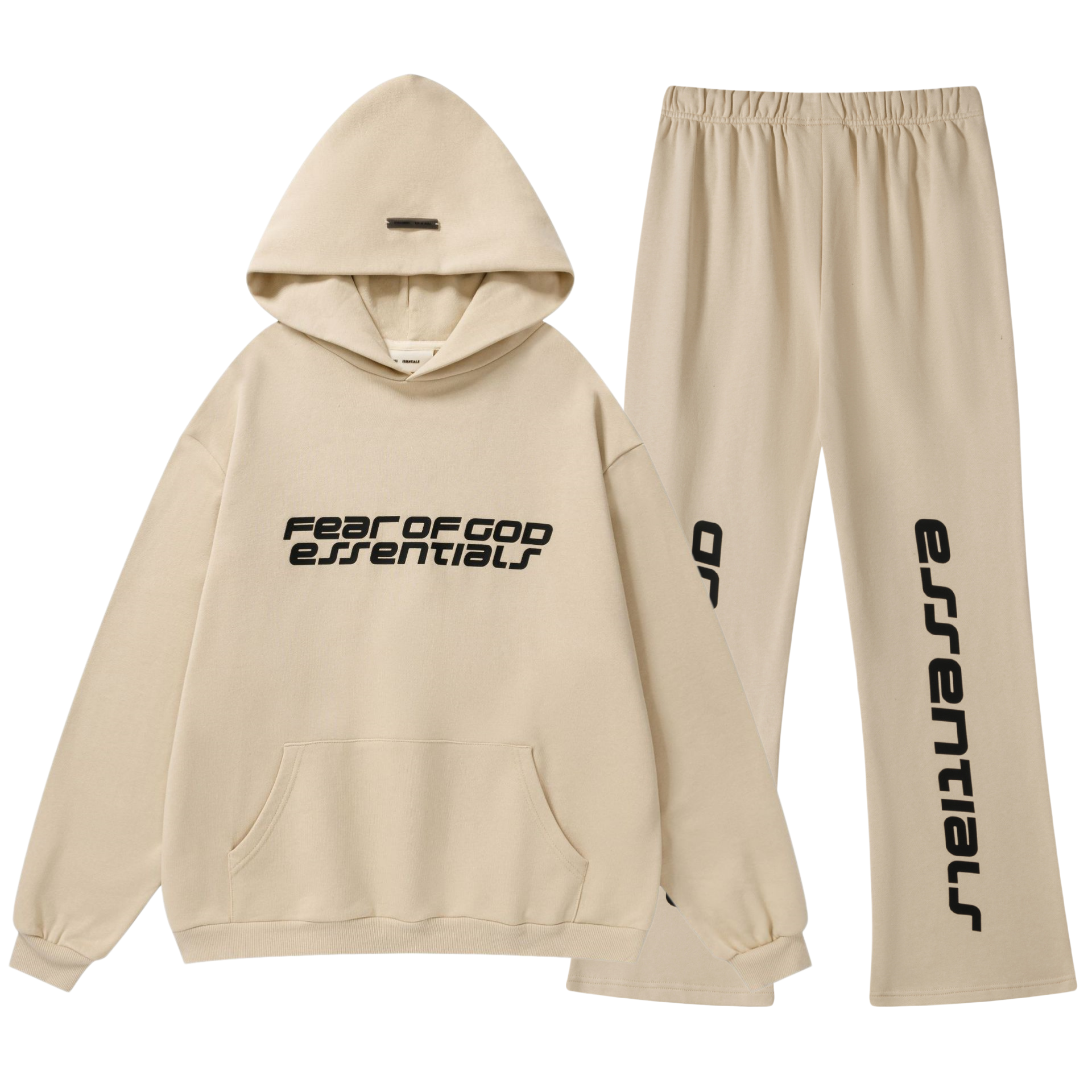 Fear of God Hoodies & Sweatshirts Essentials logo-print hooded sweatshirt image 8