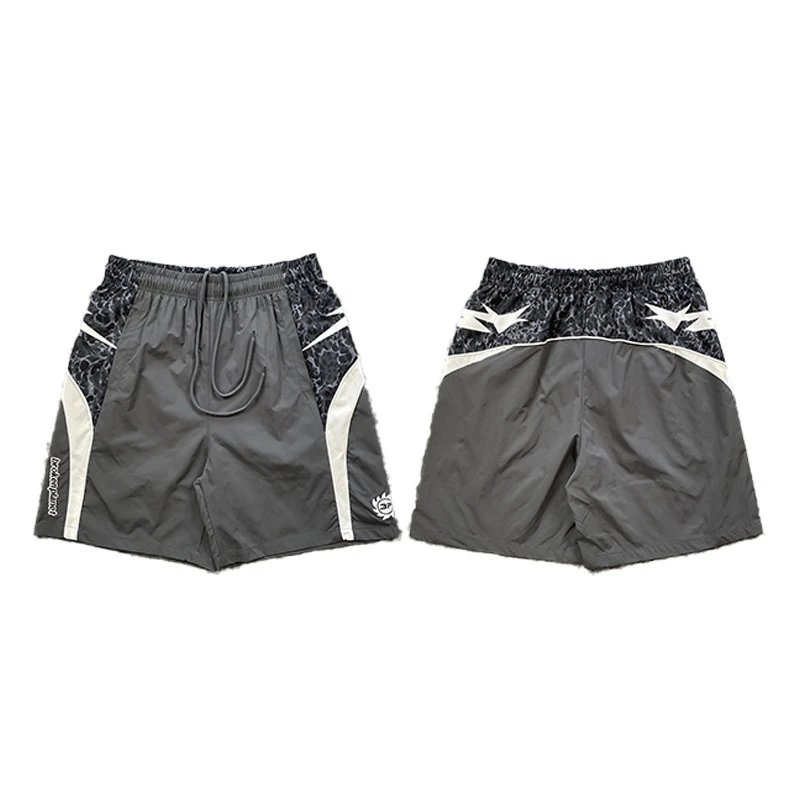 Broken Planet Shorts Drawstring graphic — 6116 gray