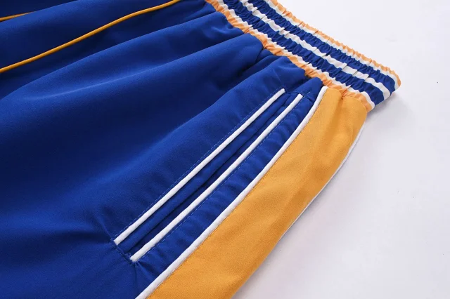 Rhude Shirts Colorblock Palm Tree Embroidered Short-Sleeve Shirt product detail image 34