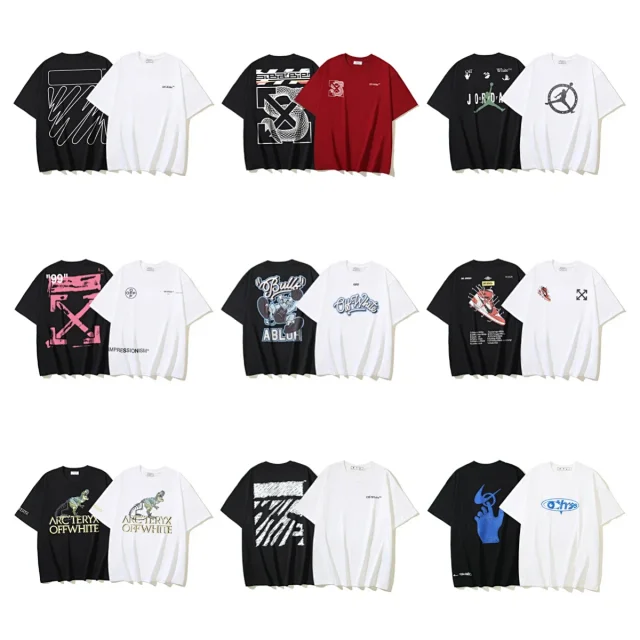 Off-White T-Shirts Short-Sleeve Logo Graphic T-Shirt product detail image 1