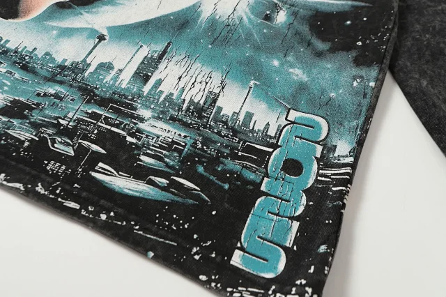 Hellstar T-Shirts Washed Graphic Long-Sleeve product detail image 21