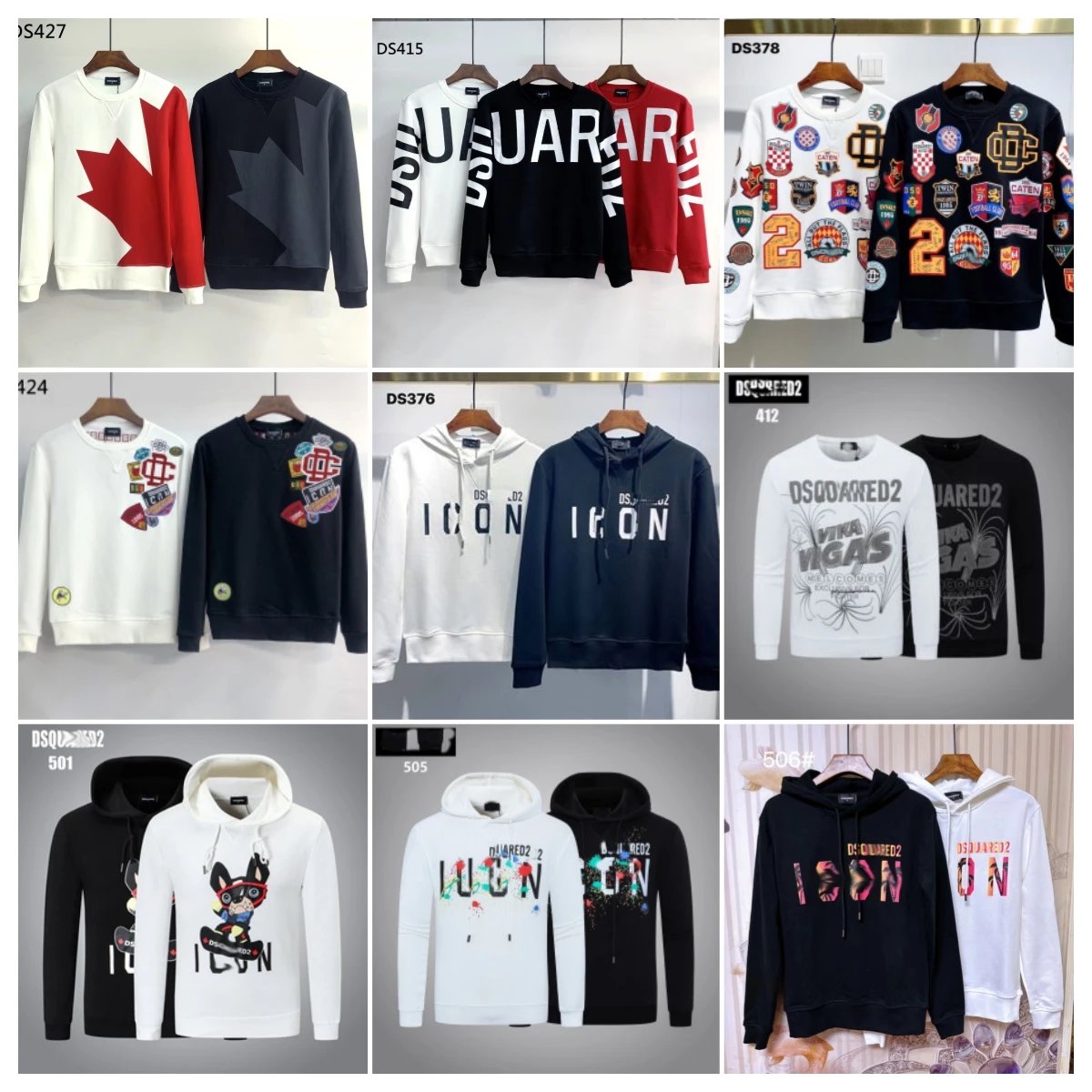 Dsquared2 men's sweatshirts an