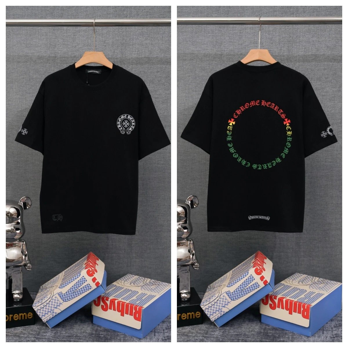 Chrome Hearts T-Shirts Cross Graphic — 4
