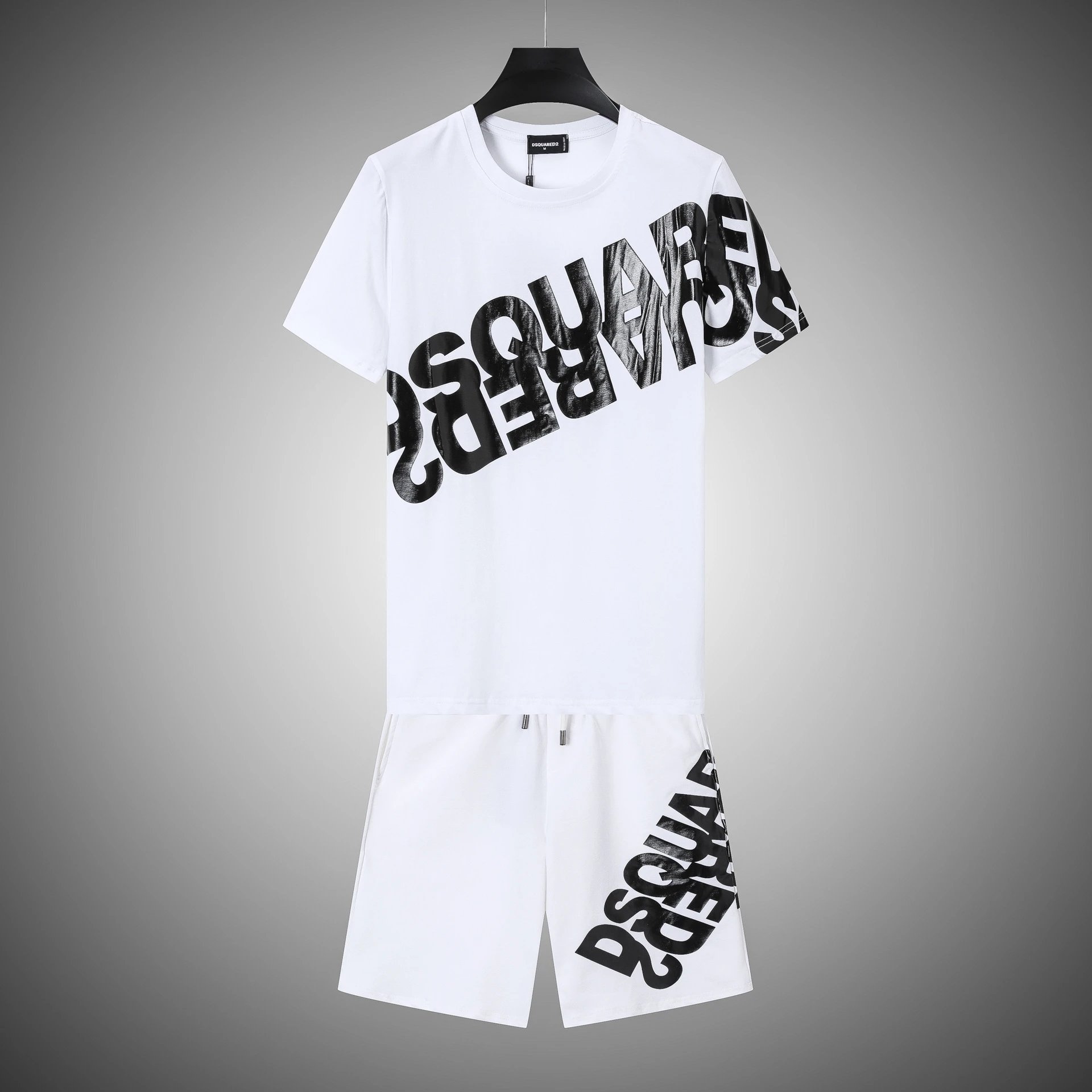 DSQUARED2 Matching Sets U3DS-2 Graphic T-Shirt and Shorts Set — 6