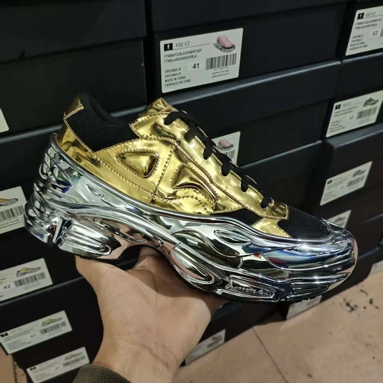 Raf Simons Multiple sneaker models — Ozweego-7