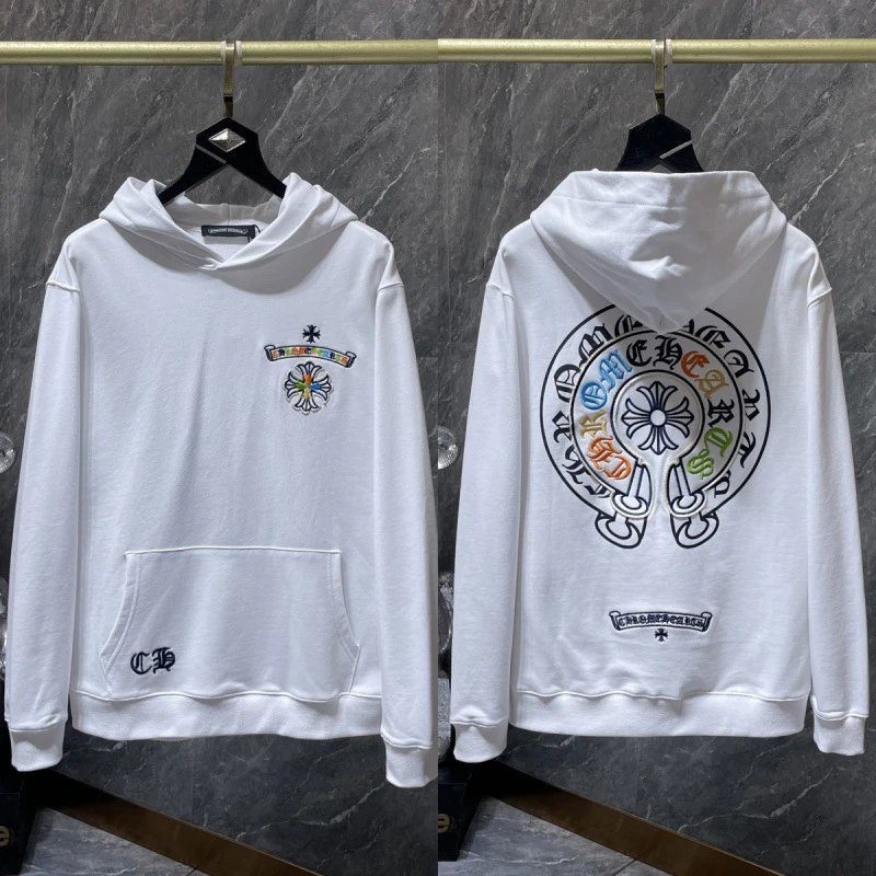 Chrome Hearts Hoodies & Sweatshirts Cross Graphic Pullover Hoodie — 8656 white