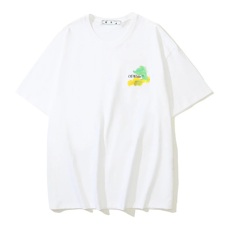 Off-White T-Shirts Logo Print — 105 white