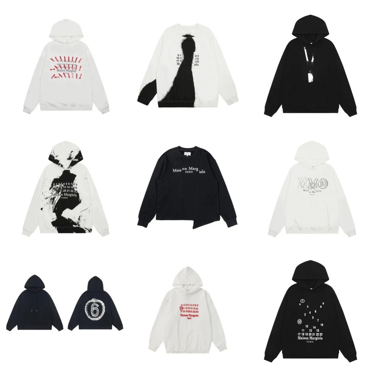 Maison Margiela Printed Hoodie