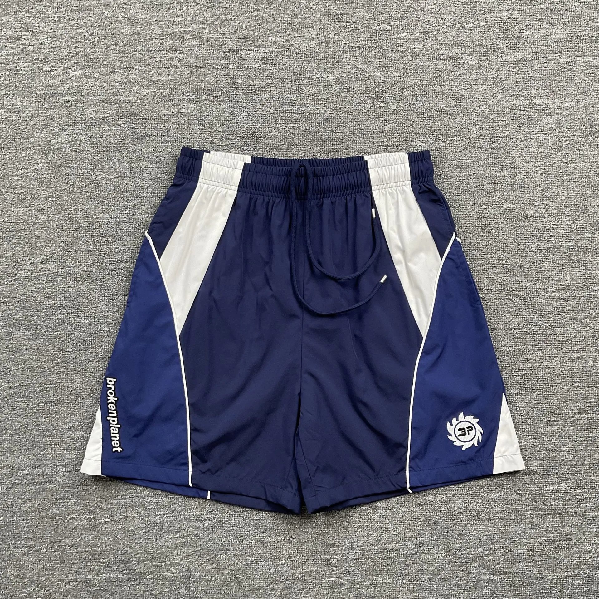 Broken Planet Shorts Drawstring athletic — 8328 Royal blue