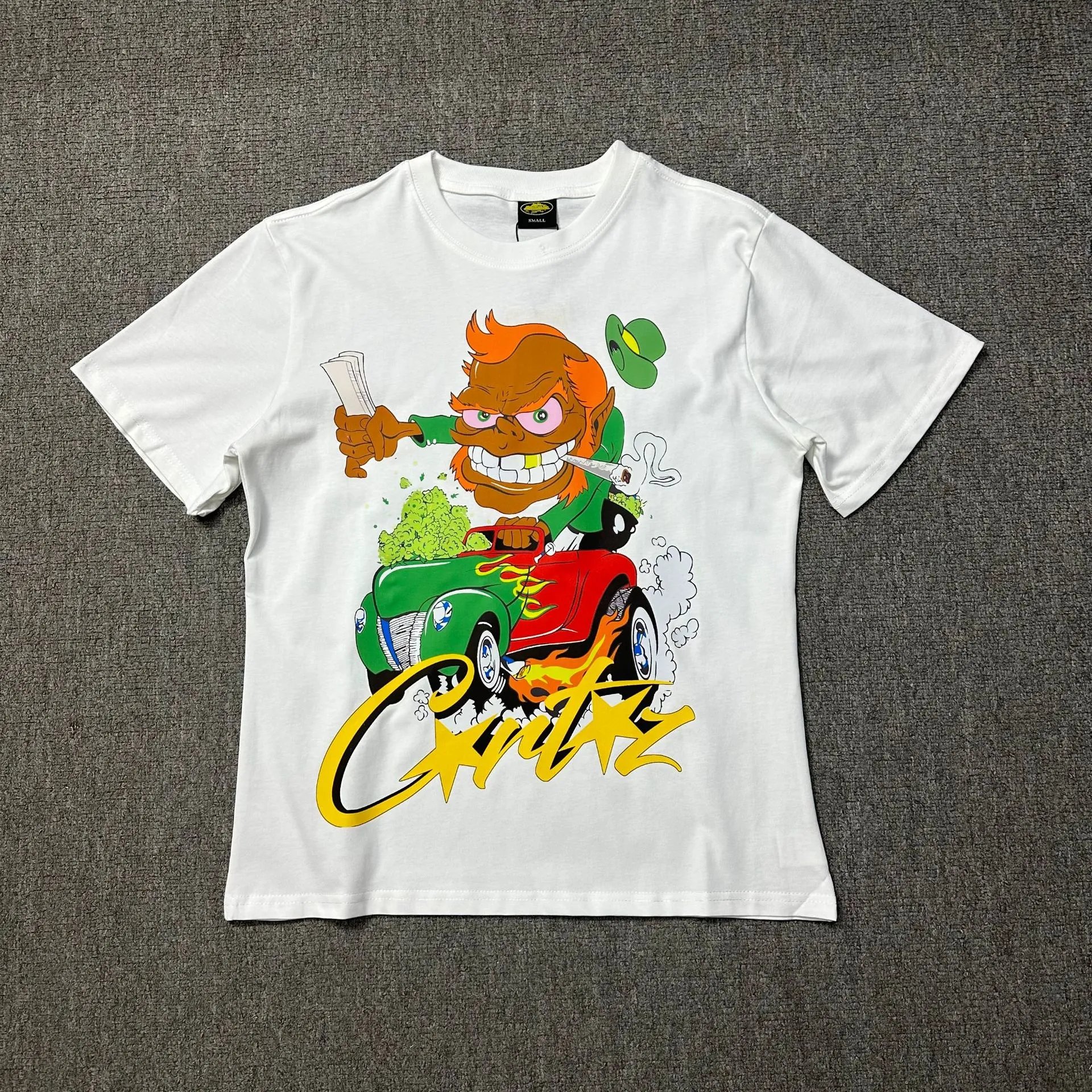 Corteiz T-Shirts Graphic Print — 3206 White