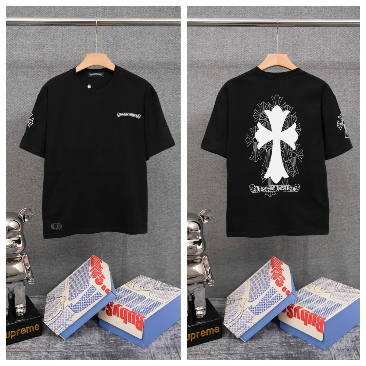 Chrome Hearts T-Shirts Cross Graphic — 36