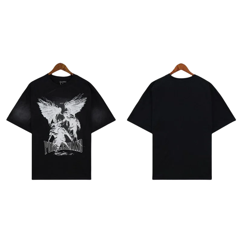 Purple Brand T-Shirts Short-Sleeve Graphic Print T-Shirt image 4