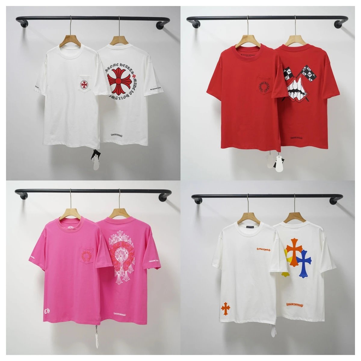 Chrome Hearts Color-Blocked Le