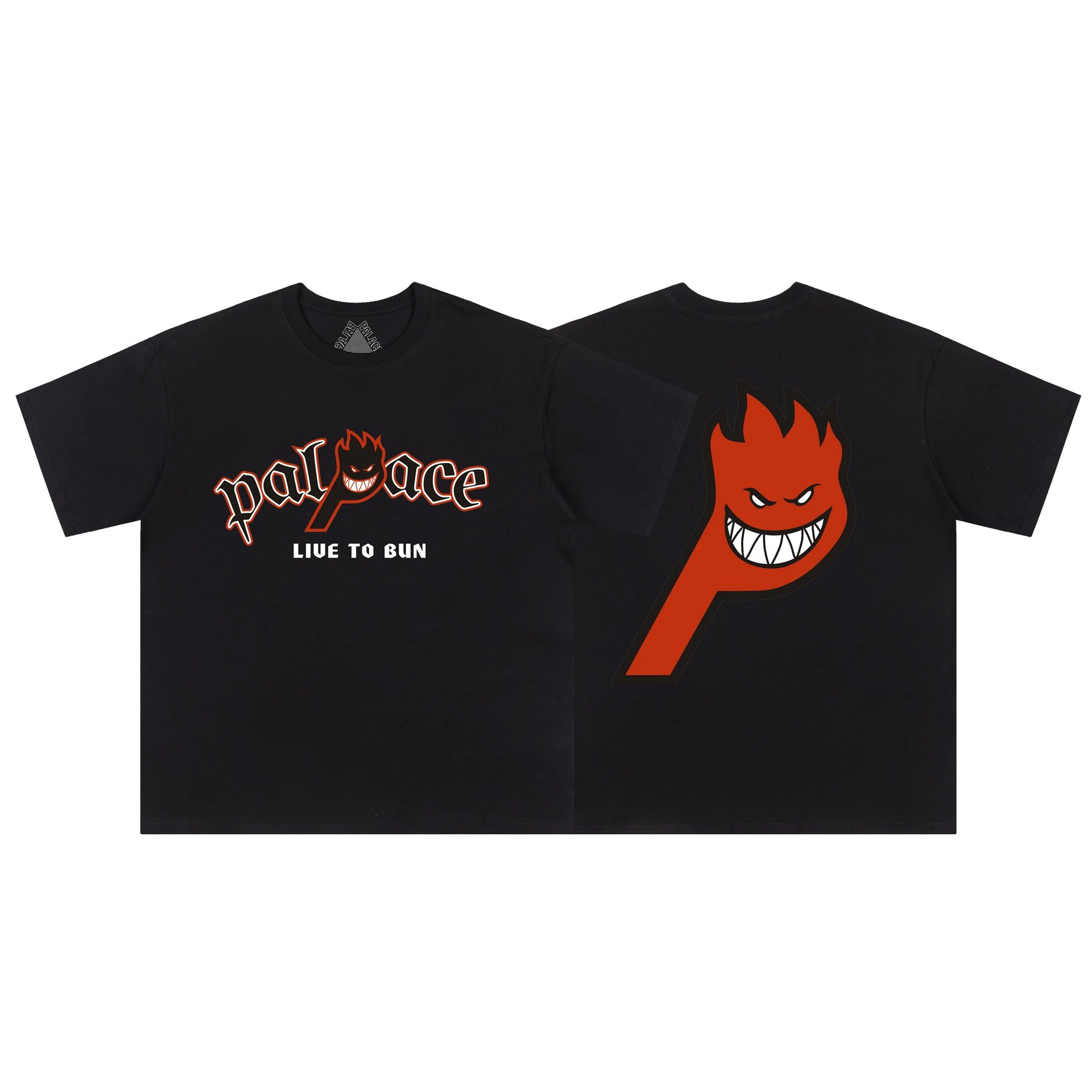 Palace T-Shirts Graphic logo print short-sleeve T-shirt — 36
