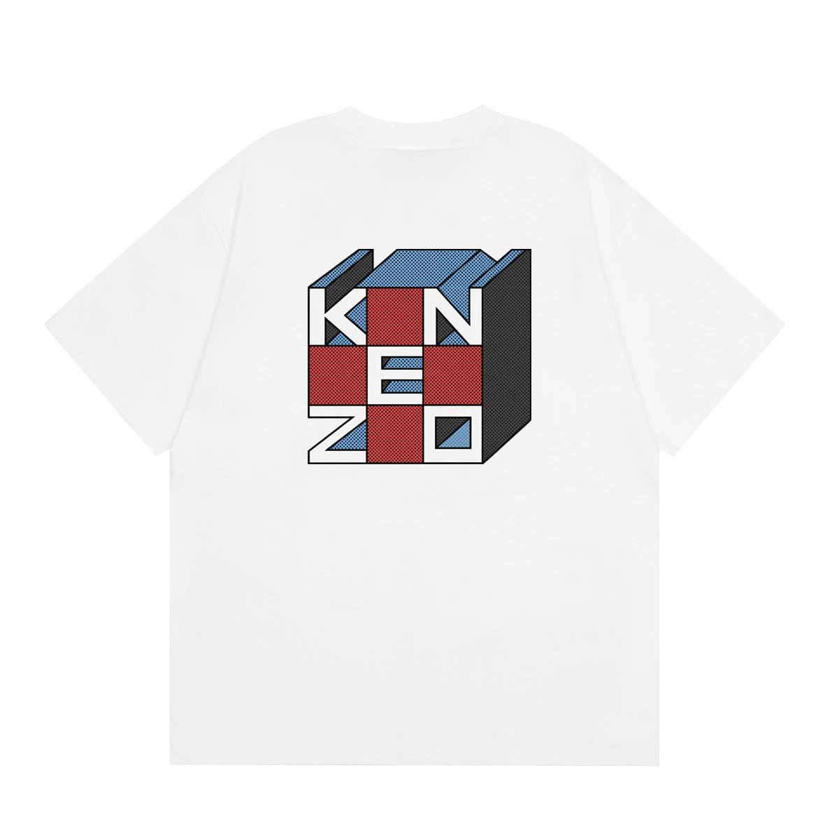 Kenzo T-Shirts Short-Sleeve Graphic Print — 144 white
