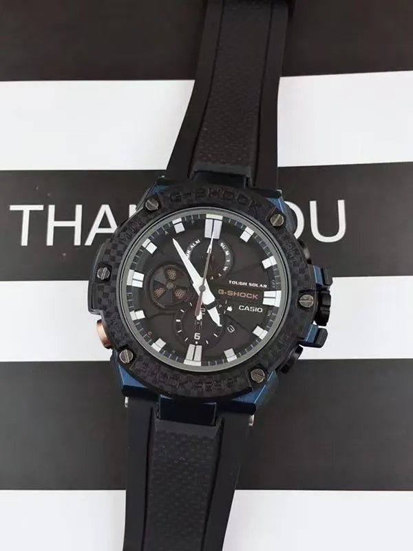 Casio Watches G-Shock octagonal ana-digi metal bracelet watch — 15