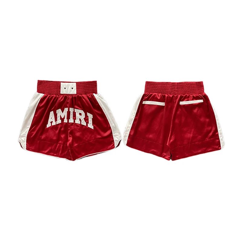 Broken Planet Shorts Drawstring graphic — 8315 Red