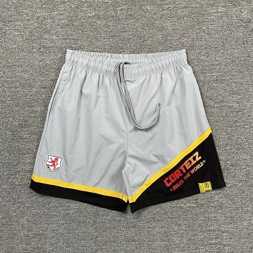 Corteiz Shorts Drawstring athletic — gray 6123#