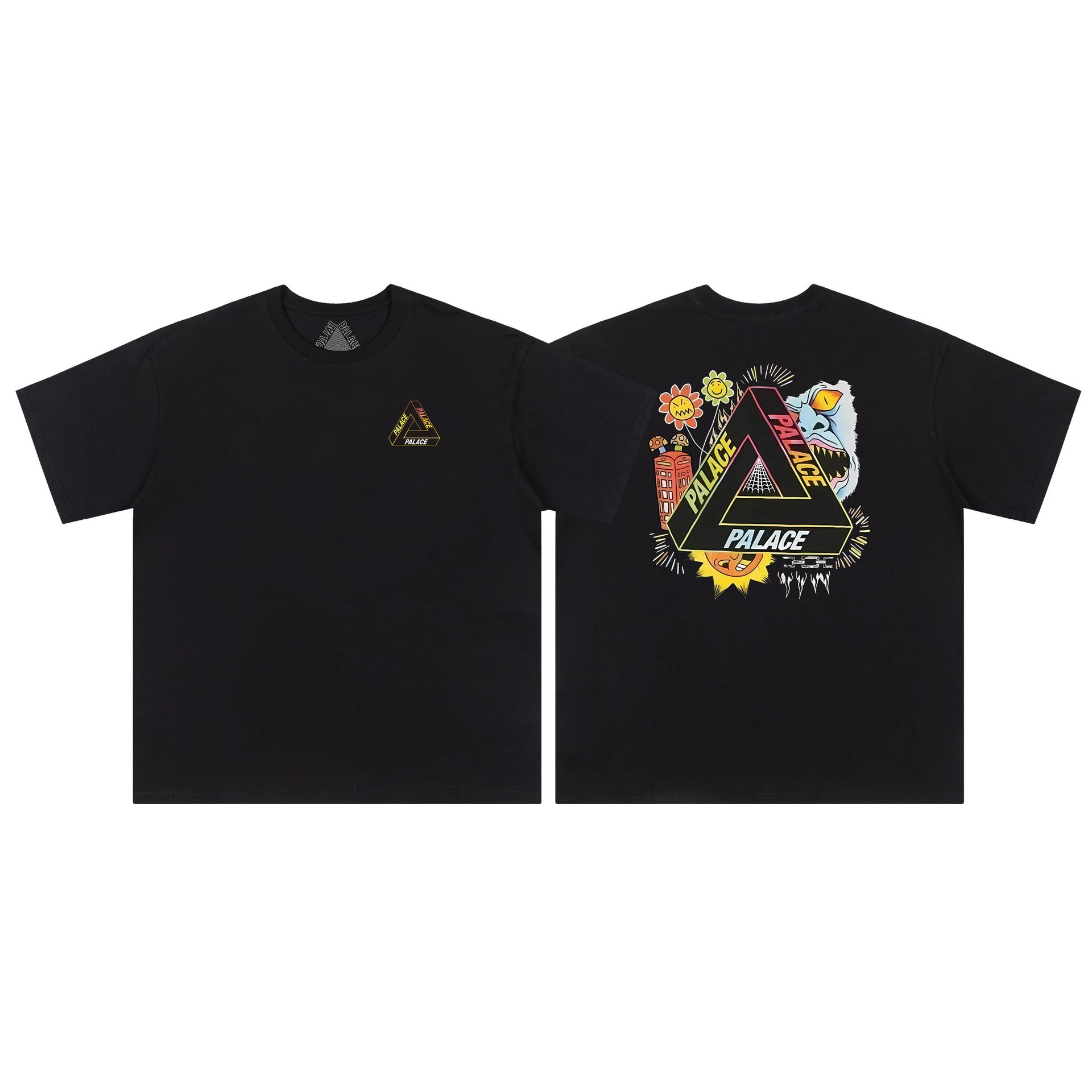 Palace T-Shirts Graphic logo print short-sleeve T-shirt — 40