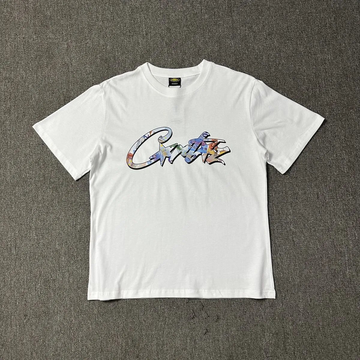 Corteiz T-Shirts Short-Sleeve Graphic Print — 3136 white