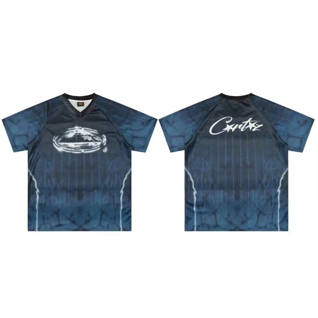 Hellstar T-Shirts Mesh football jersey graphic — S7012