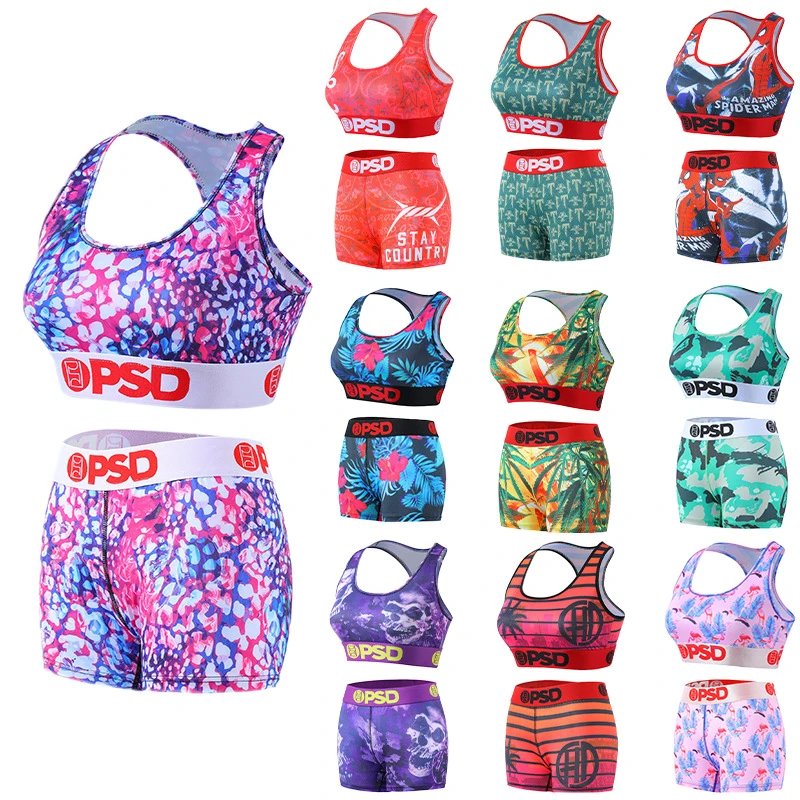 Ethika Matching Sets Girls' sports bra and shorts set image 2