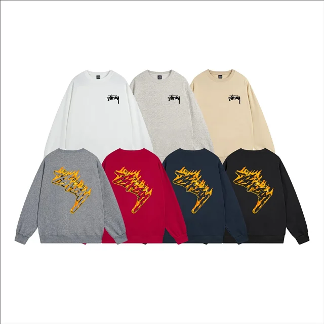 Stüssy Hoodies & Sweatshirts Crewneck graphic-print sweatshirt product detail image 3