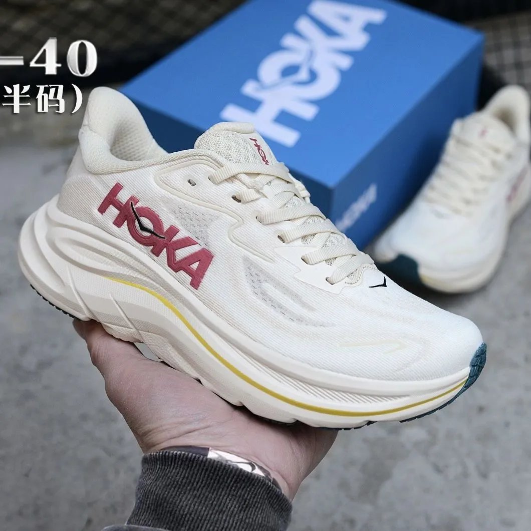 HOKA Sneakers Clifton 10 — H 10-Beige Red