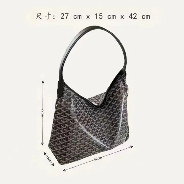 Goyard Backpacks Chevron-pattern flap backpack with top handle product detail image 22