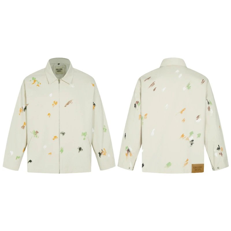 Gallery Dept. Jackets C51Z Coach Jacket — 950 rice white
