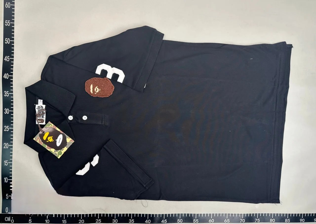 A BATHING APE T-Shirts Head Embroidered T-Shirt image 6
