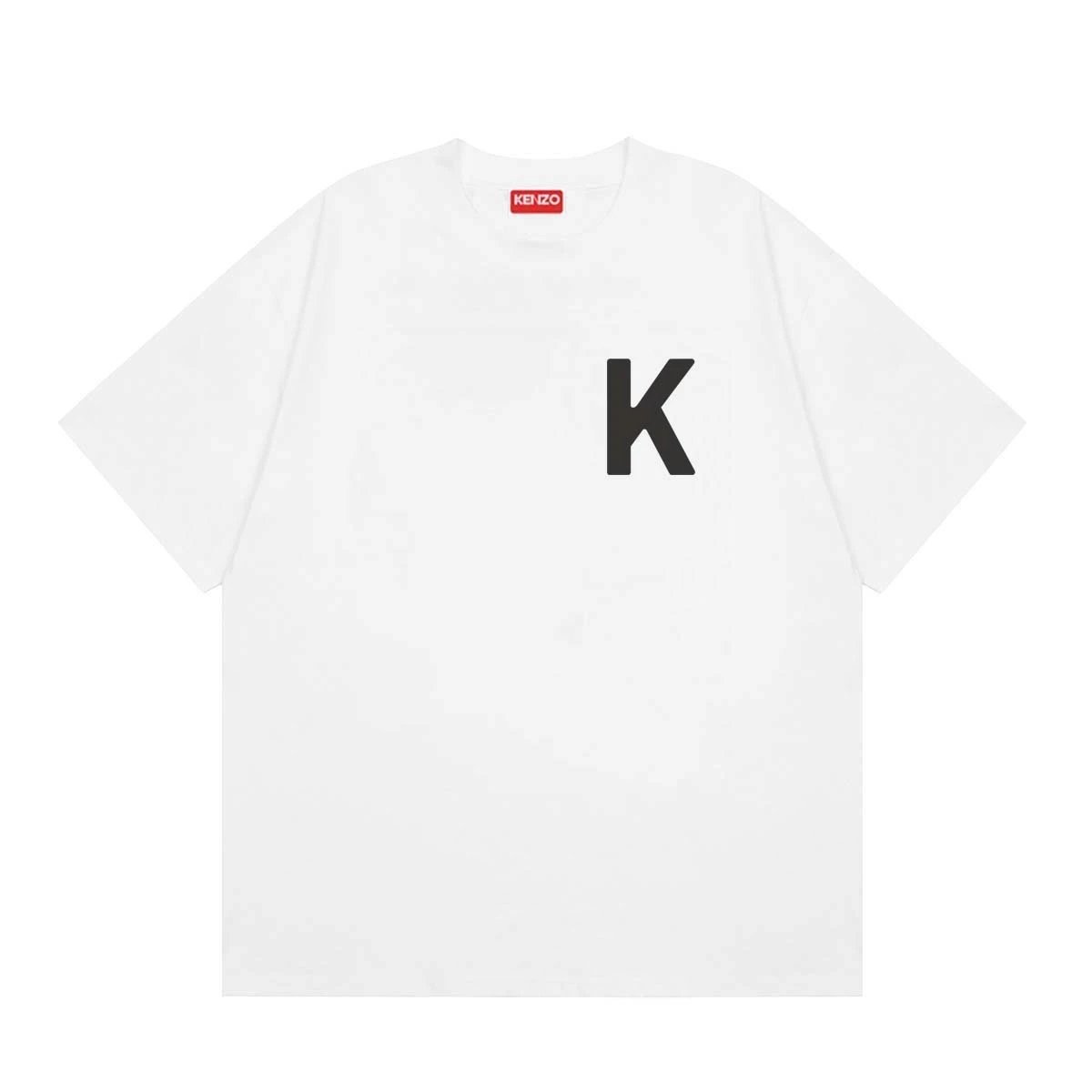 Kenzo T-Shirts Short-Sleeve Graphic Print — 161 white