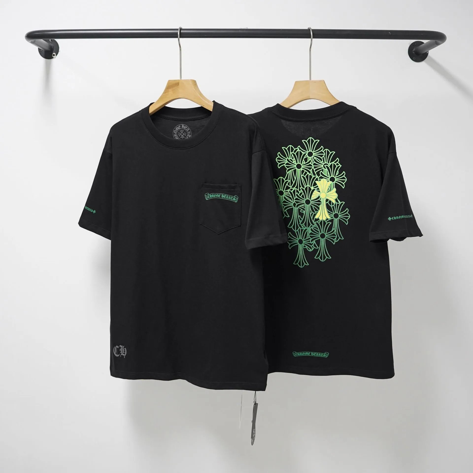Chrome Hearts T-Shirts Oversized graphic pocket T-shirt — 4