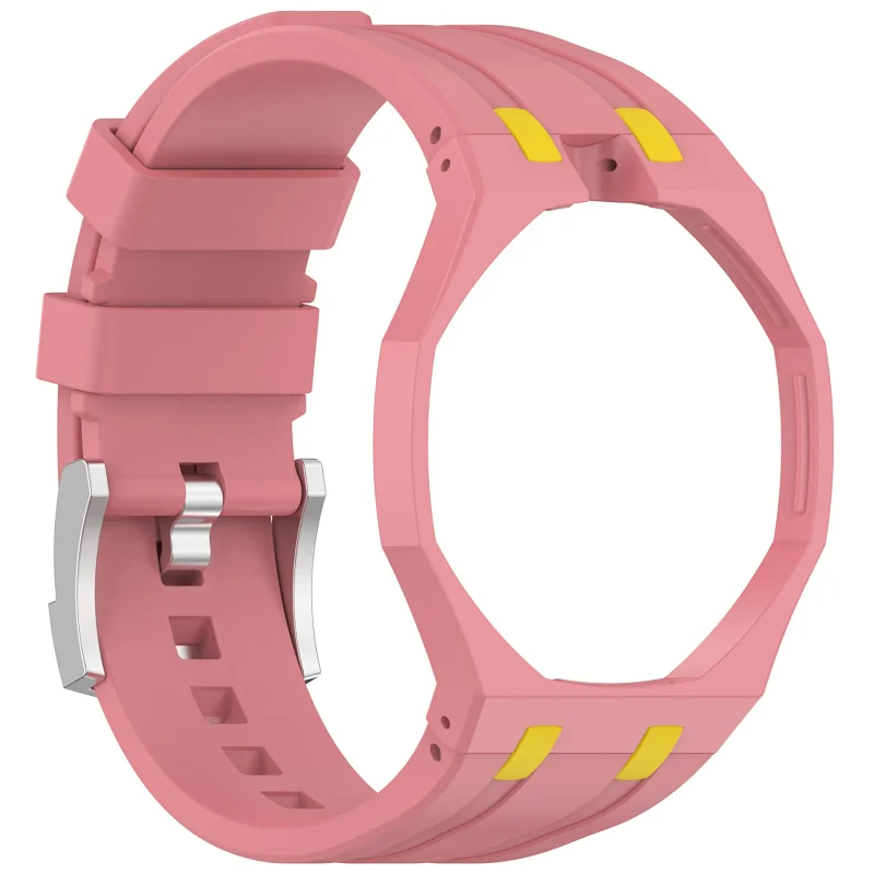 Audemars Piguet Watches Royal Pop — Pink-yellow silicone strap, 12 o’clock position