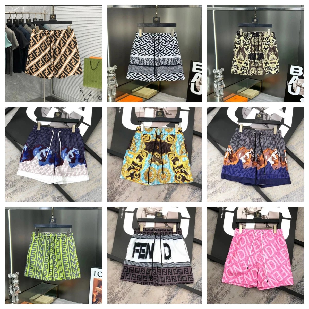 Fendi Men's Casual Shorts and 