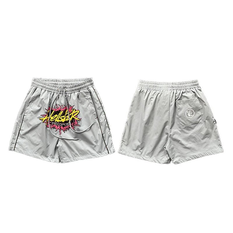 Broken Planet Shorts Drawstring graphic — 8311 gray