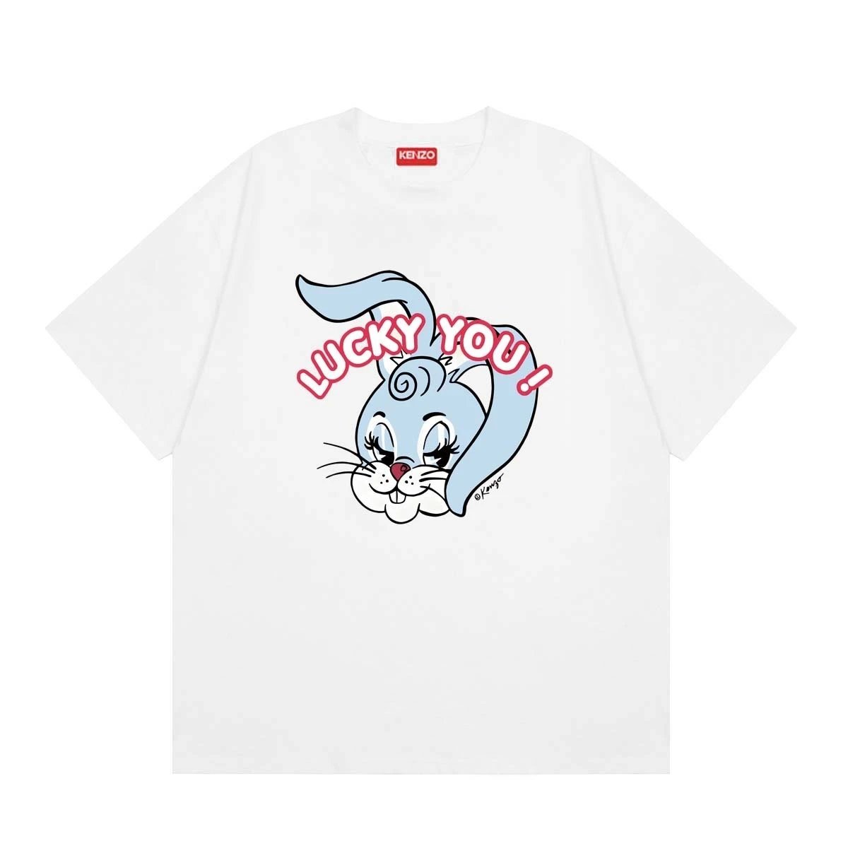 Kenzo T-Shirts Short-Sleeve Graphic Print — 164 white