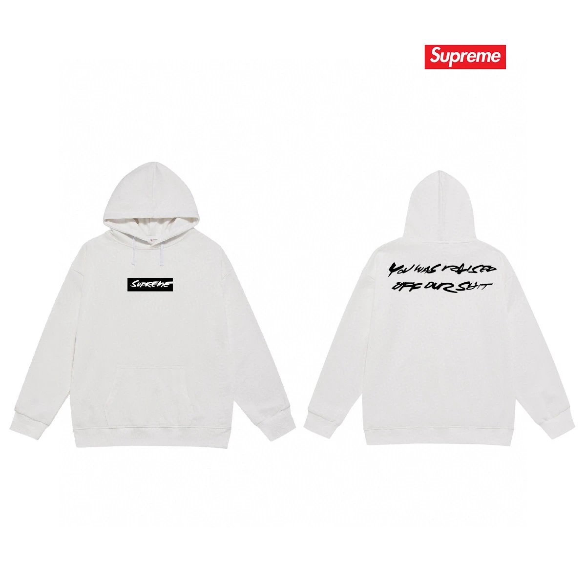 Supreme Hoodies & Sweatshirts Smoke Logo Pullover Hoodie — 38