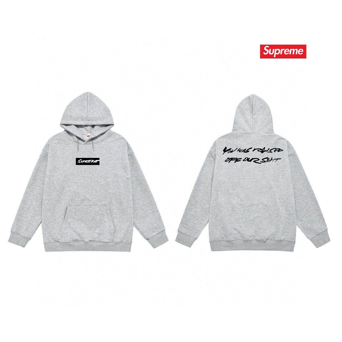 Supreme Hoodies & Sweatshirts Smoke Logo Pullover Hoodie — 39
