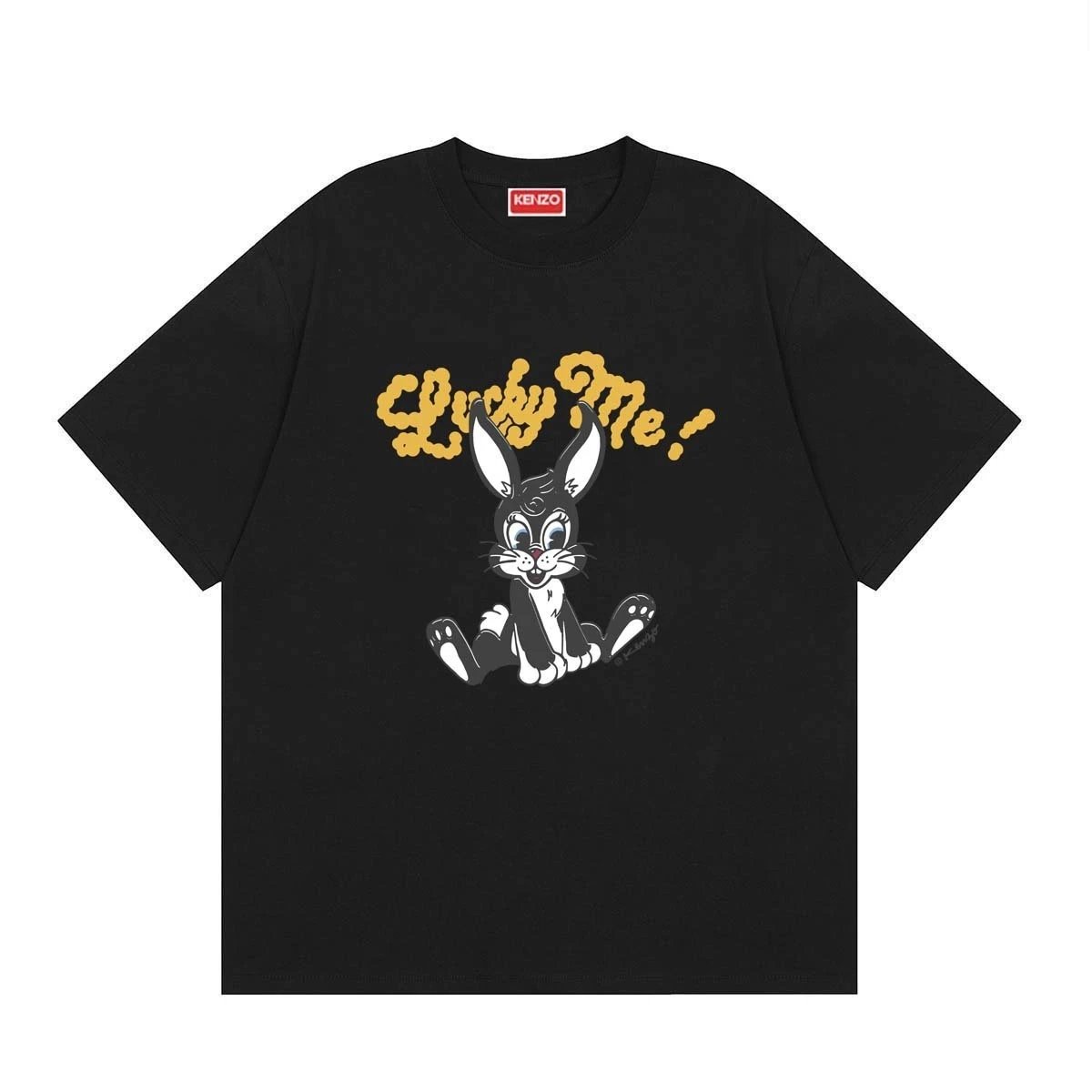 Kenzo T-Shirts Short-Sleeve Graphic Print — 169 black