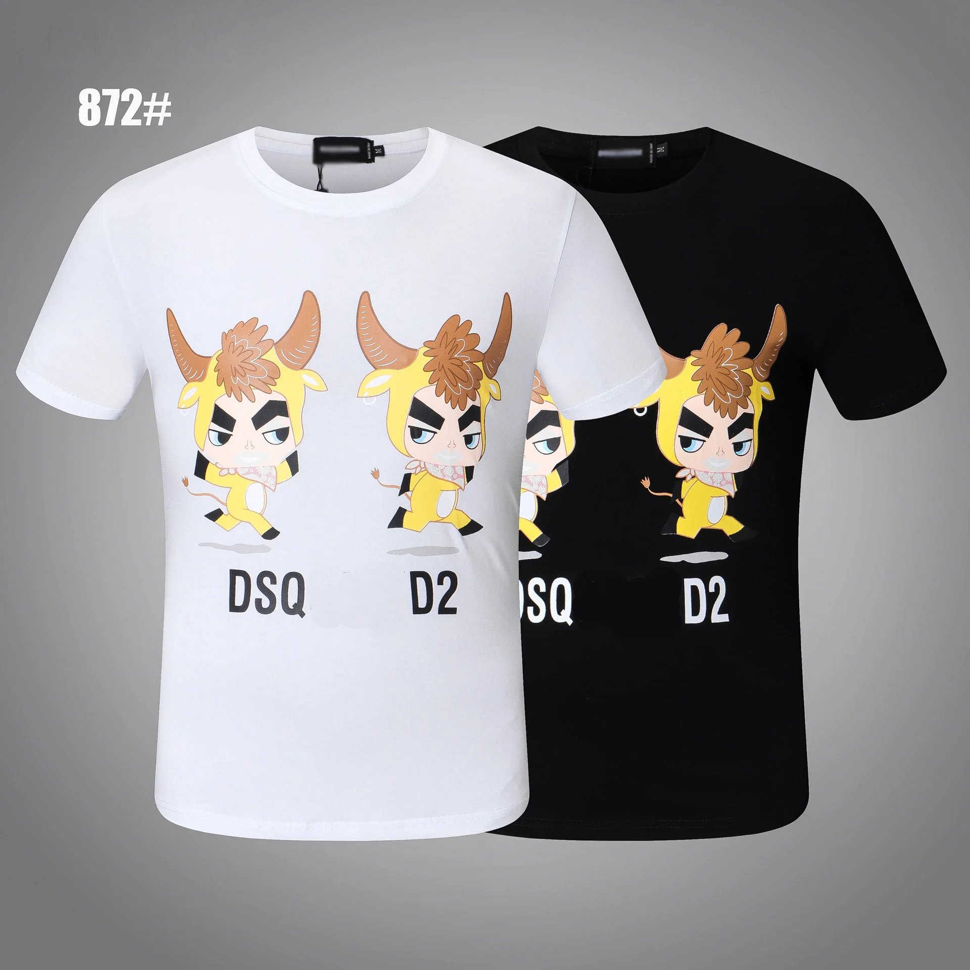 Dsquared2 T-Shirts DT992 graffiti-print crew-neck T-shirt image 3
