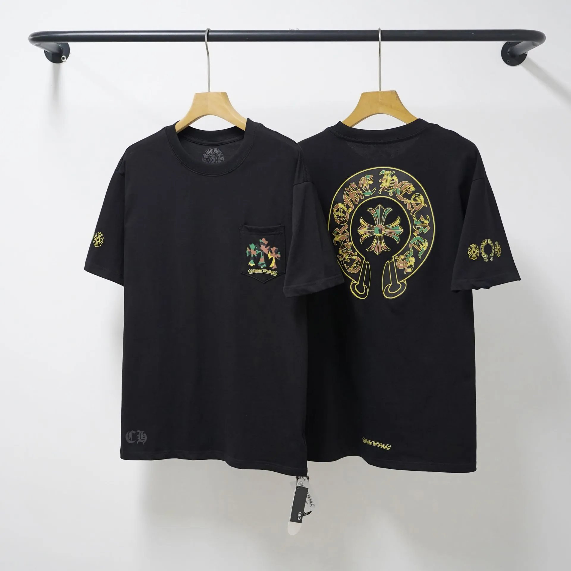 Chrome Hearts T-Shirts Oversized graphic pocket T-shirt — 27