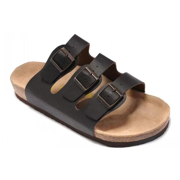 Birkenstock Sandals Gizeh Buckle Thong — S black cracks