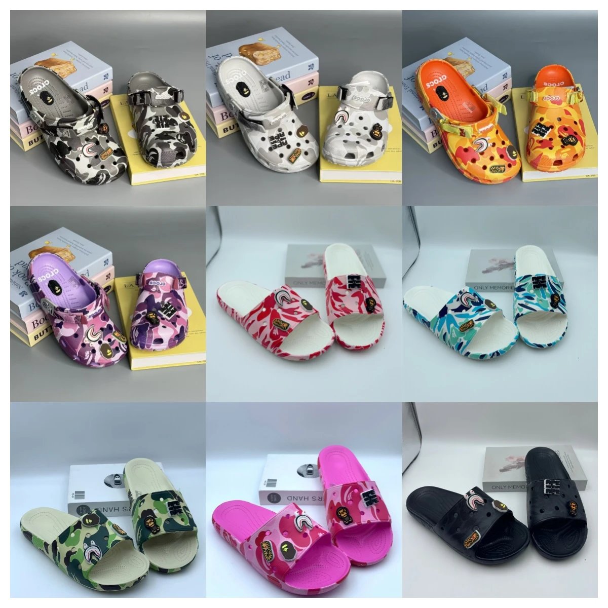 A Bathing Ape (BAPE) x Crocs c