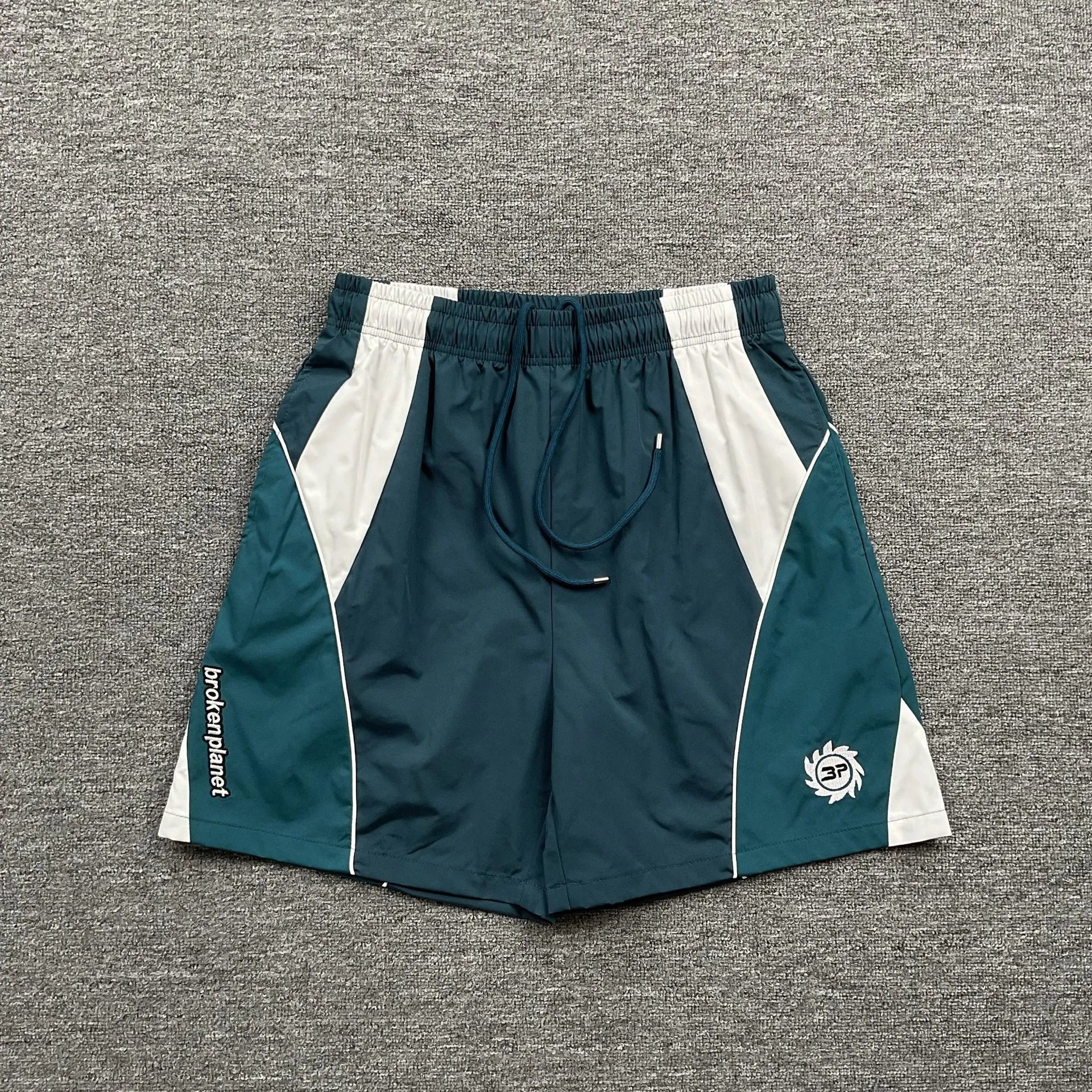 Broken Planet Shorts Drawstring athletic — 8328 Lake blue