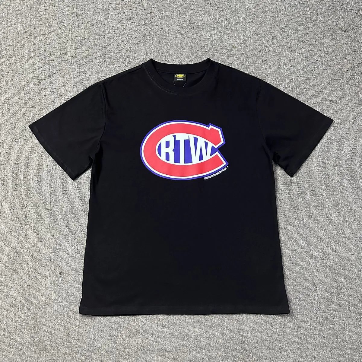 Corteiz T-Shirts Graphic Print — 3223 black