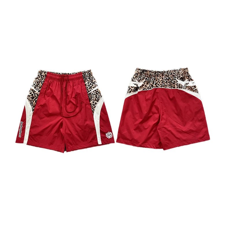 Broken Planet Shorts Drawstring graphic — 6116 red